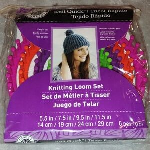 Knit Quick Knitting Loom Set Make A Hat 🥳
